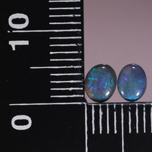 Load image into Gallery viewer, Lightning Ridge Opal Set 0.57cts 26822
