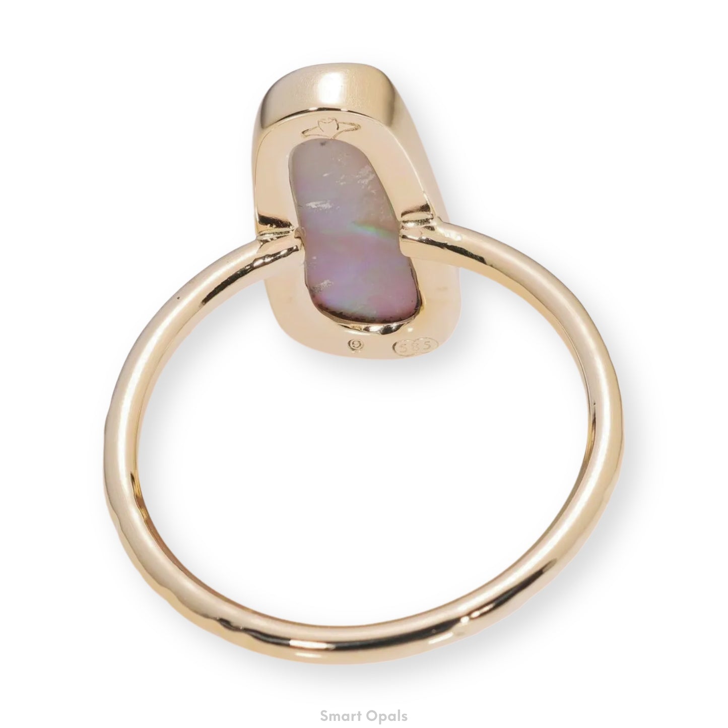 Atoll Lightning Ridge Opal 14K Gold Ring 27249