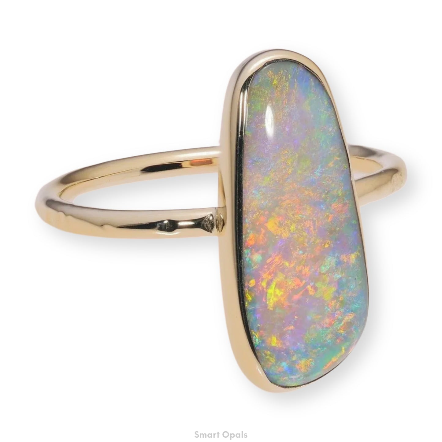 Atoll Lightning Ridge Opal 14K Gold Ring 27249