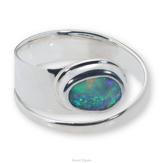 Lightning Ridge Ring 1.2 cts 27437