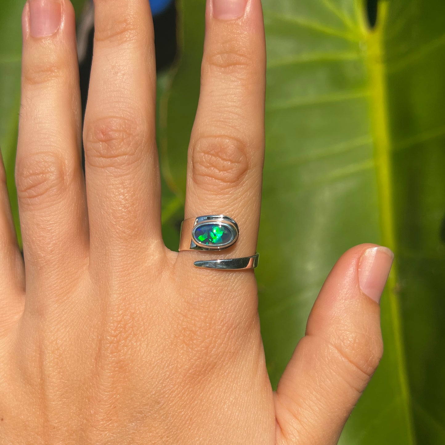 Lightning Ridge Ring 1.08 cts 33920