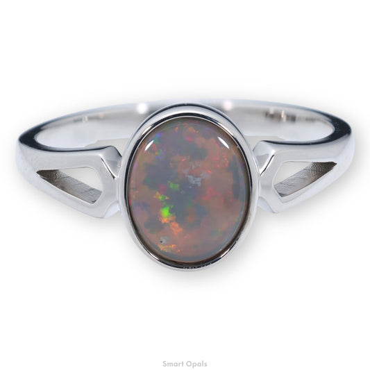 Lightning Ridge Ring 1.11 cts 31129