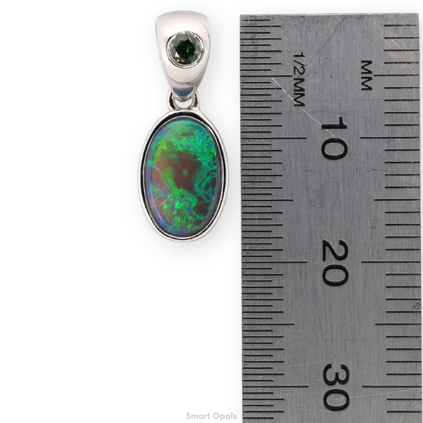 Lightning Ridge Sapphire Pendant 0.54 cts 31146