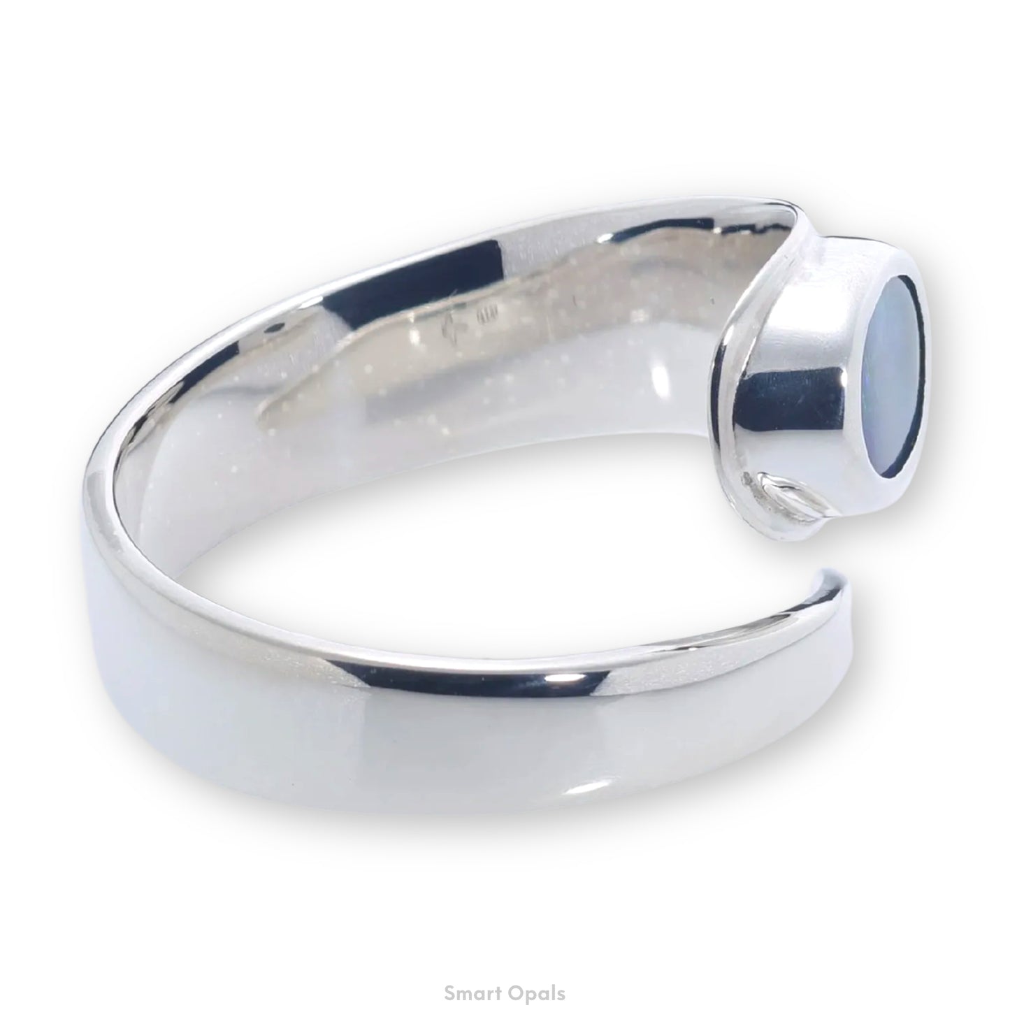 Lightning Ridge Ring 0.77 cts 32028