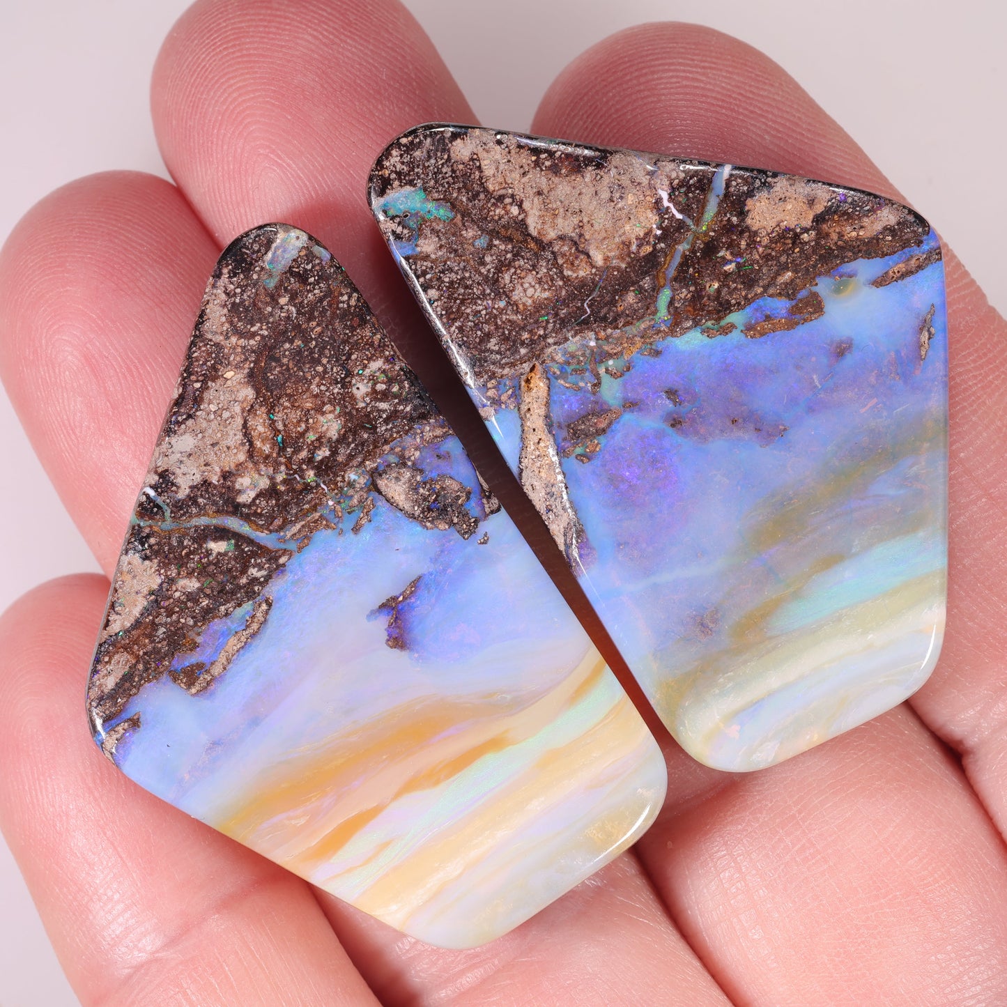 Boulder Opal Pair 103.62 cts 32998