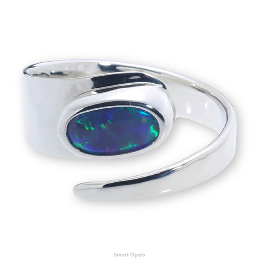 Lightning Ridge Ring 1.08 cts 33920