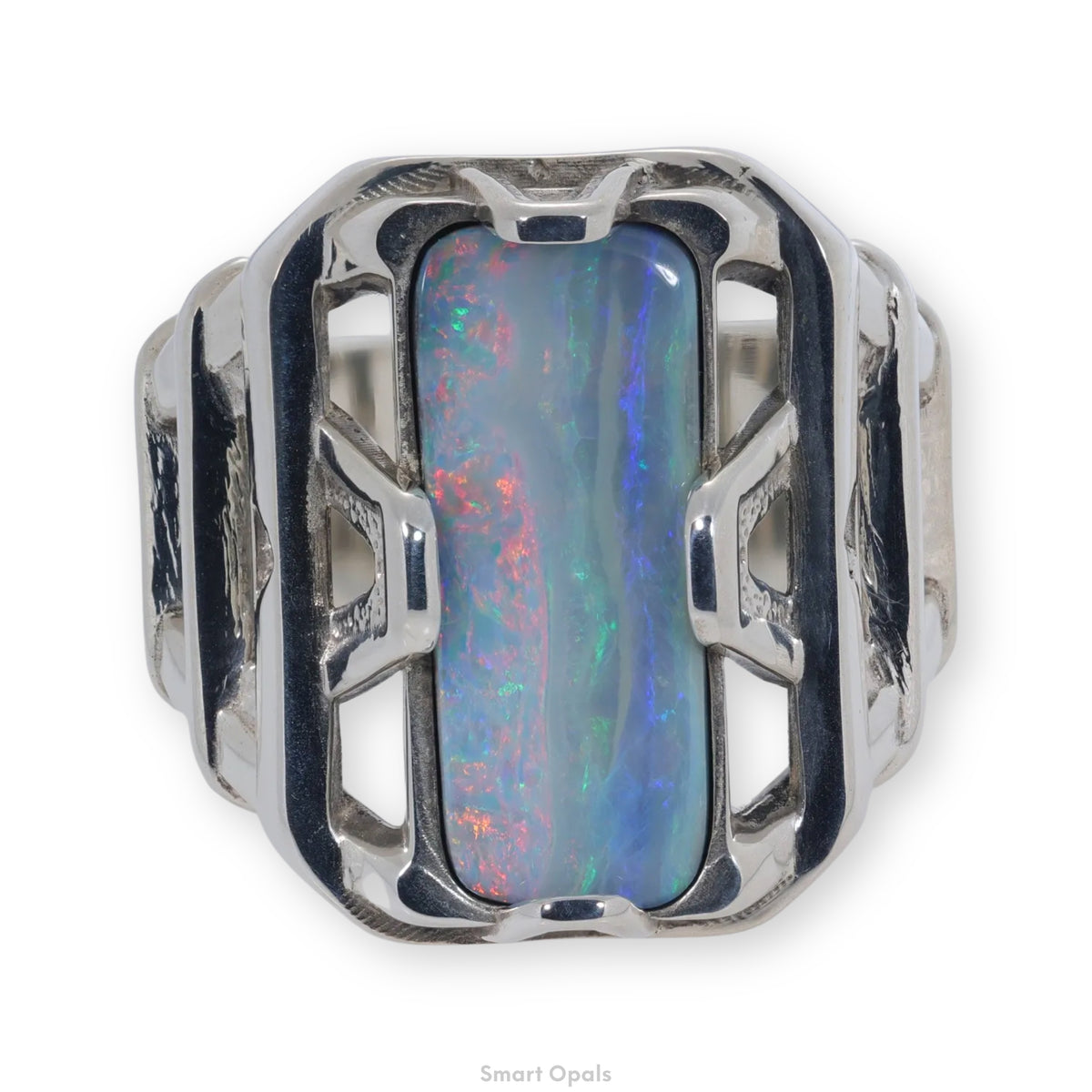 Boulder Earthfire Ring 4.96 cts 34290
