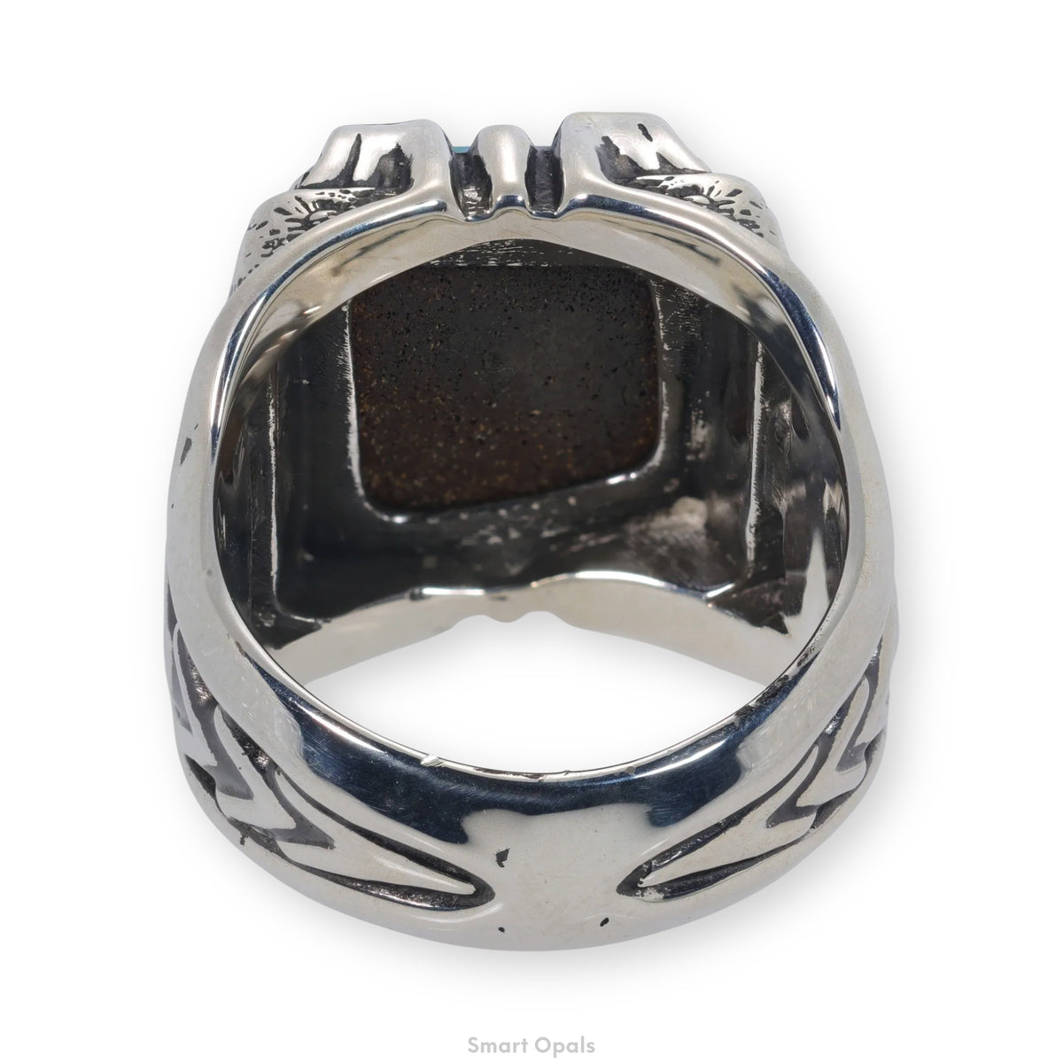 Boulder Earthfire Ring 5.82 cts 34291