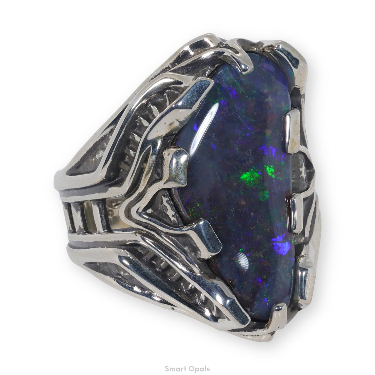 Boulder Earthfire Ring 11.2 cts 34293