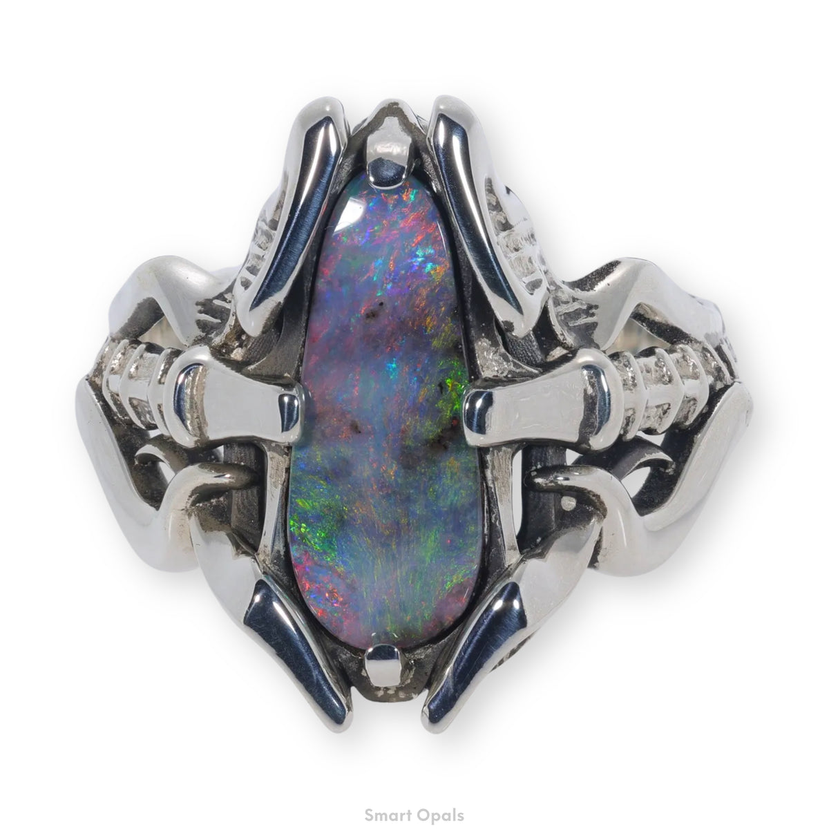 Boulder Earthfire Ring 3.66 cts 34294