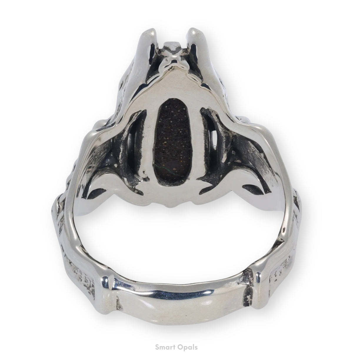 Boulder Earthfire Ring 3.66 cts 34294