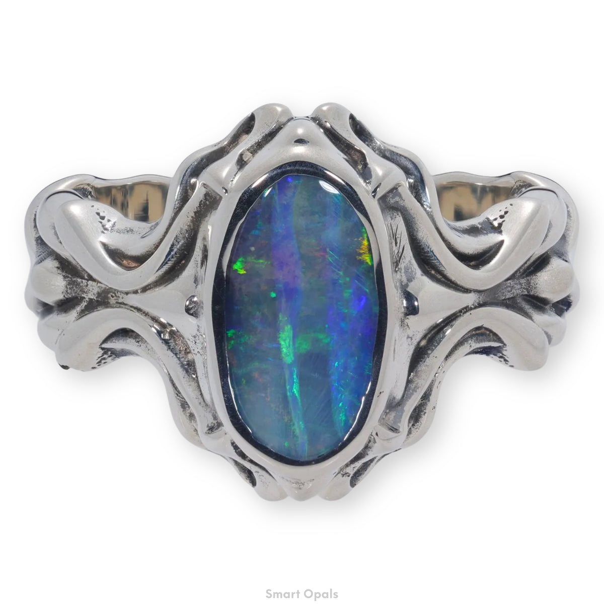 Boulder Earthfire Ring 2.92 cts 34297