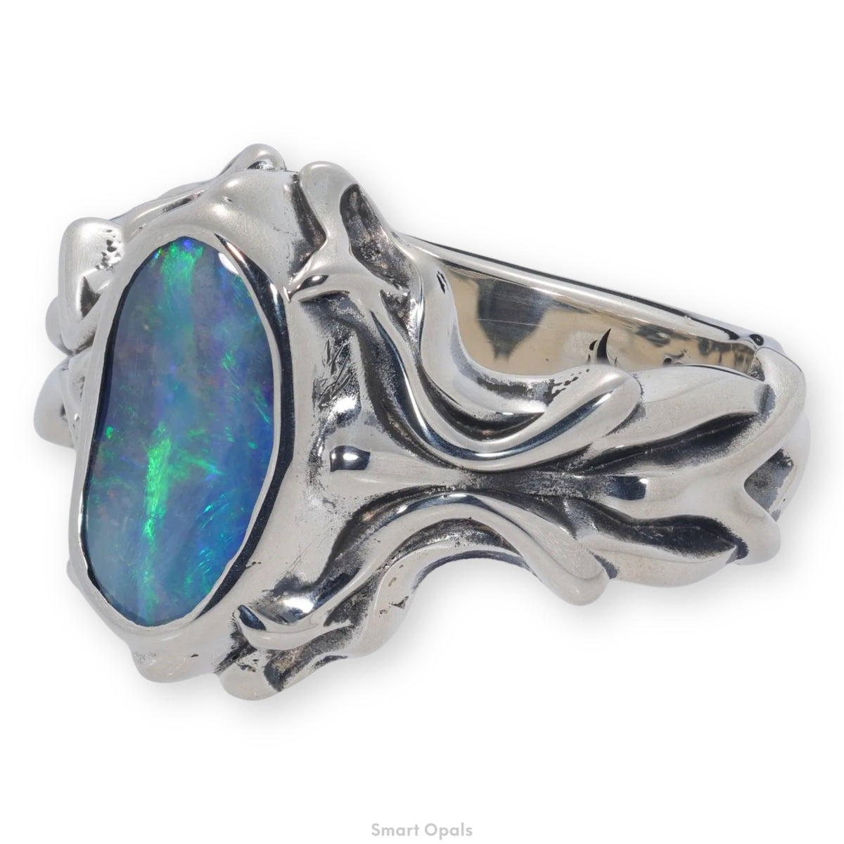 Boulder Earthfire Ring 2.92 cts 34297