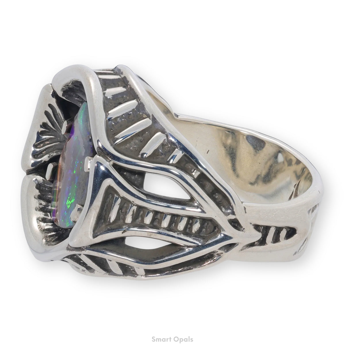 Boulder Earthfire Ring 4.14 cts 34300