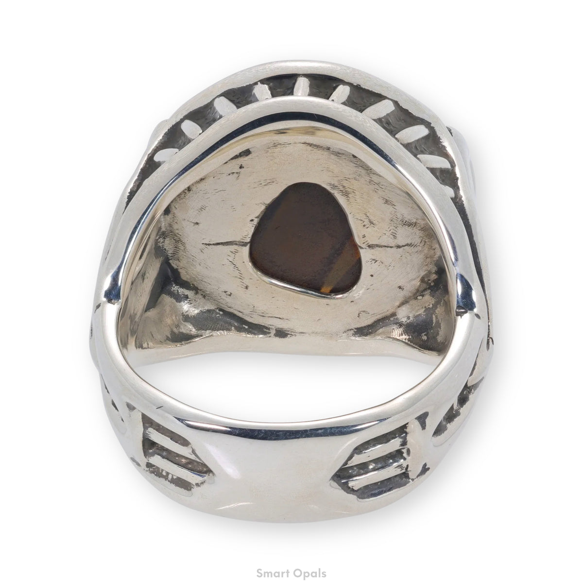 Boulder Earthfire Ring 4.14 cts 34300