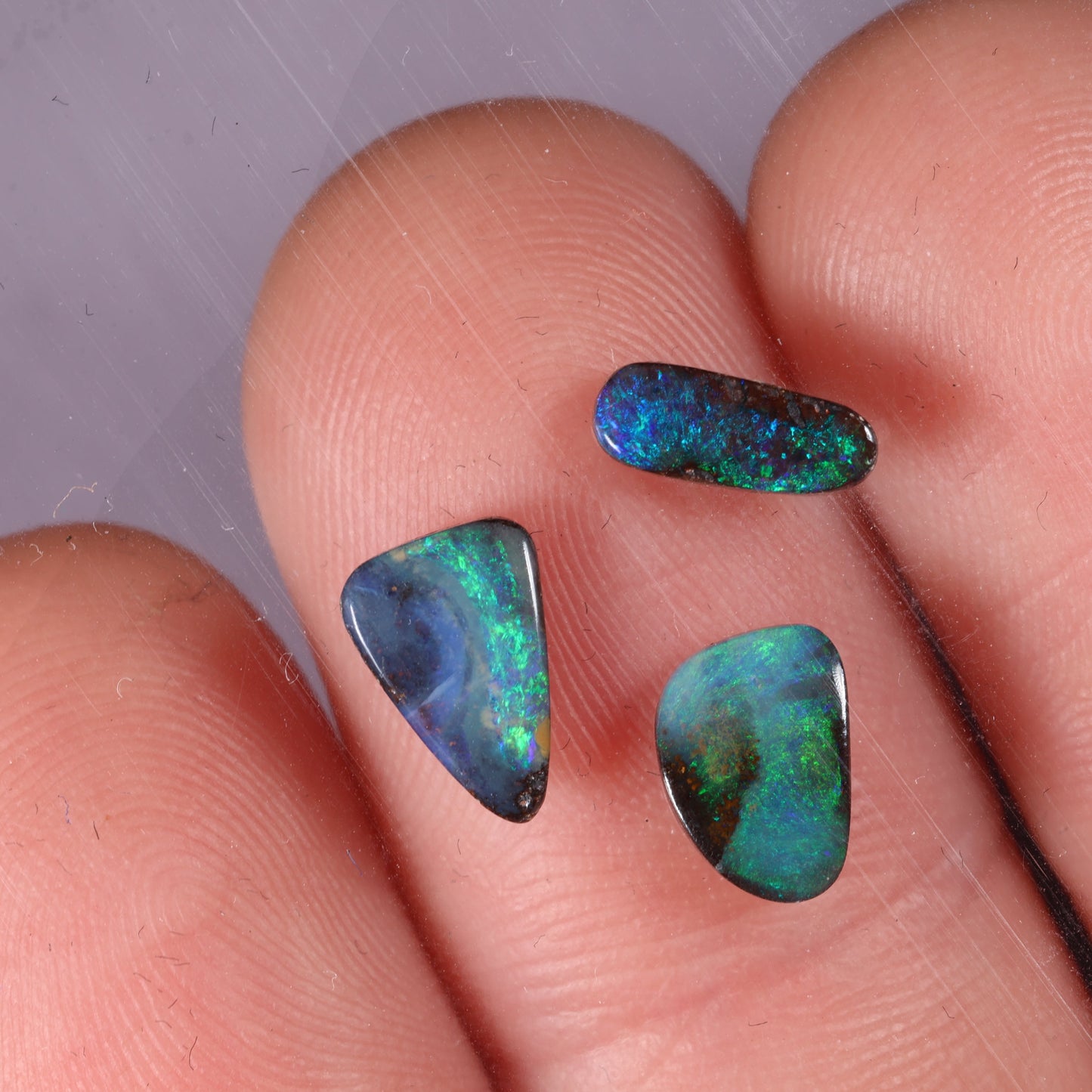 Boulder Opal Set 2.17 cts 34597