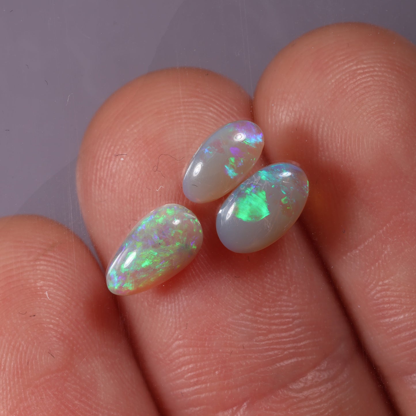 Lightning Ridge Set 1.68 cts 34723