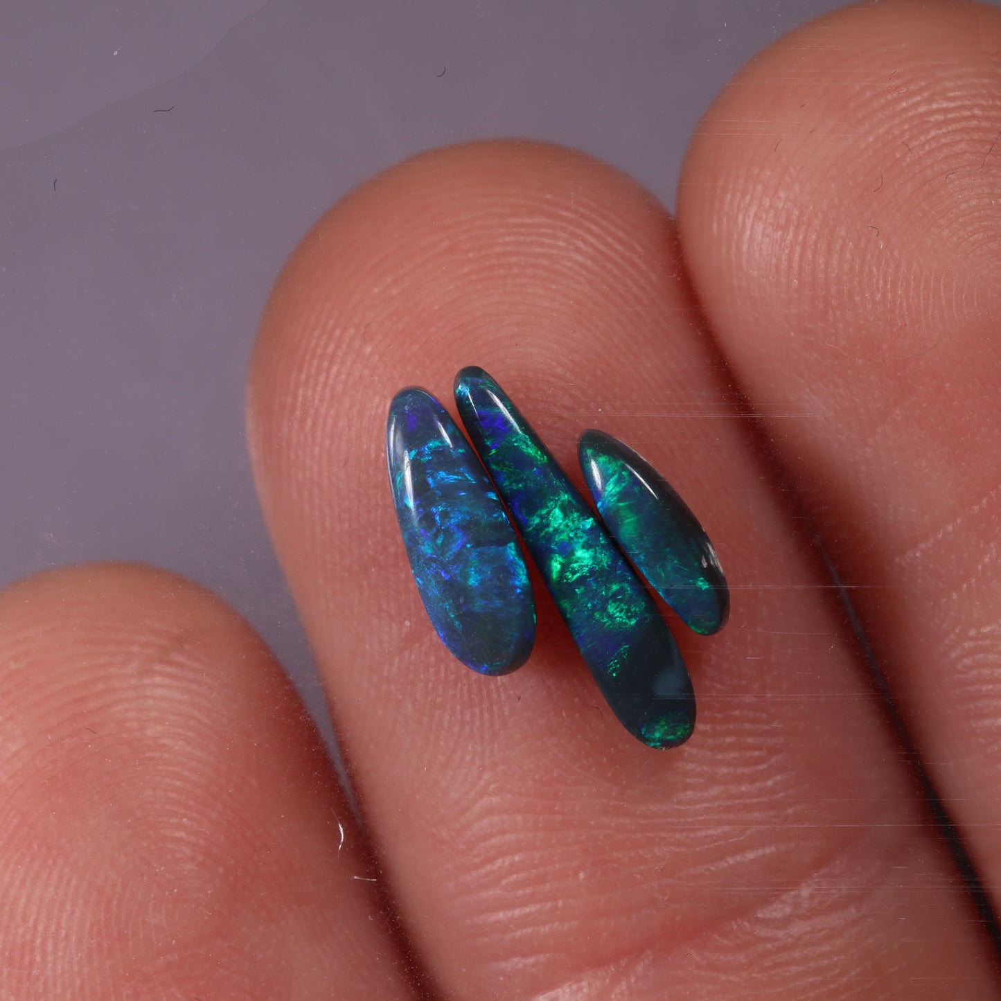 Lightning Ridge Set 1.47 cts 34729