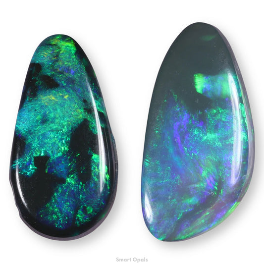 Lightning Ridge Set 0.87 cts 34731