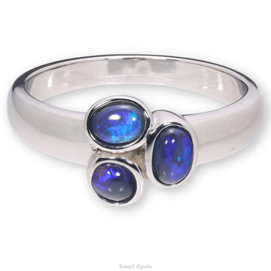 Lightning Ridge Ring 0.45 cts 35808