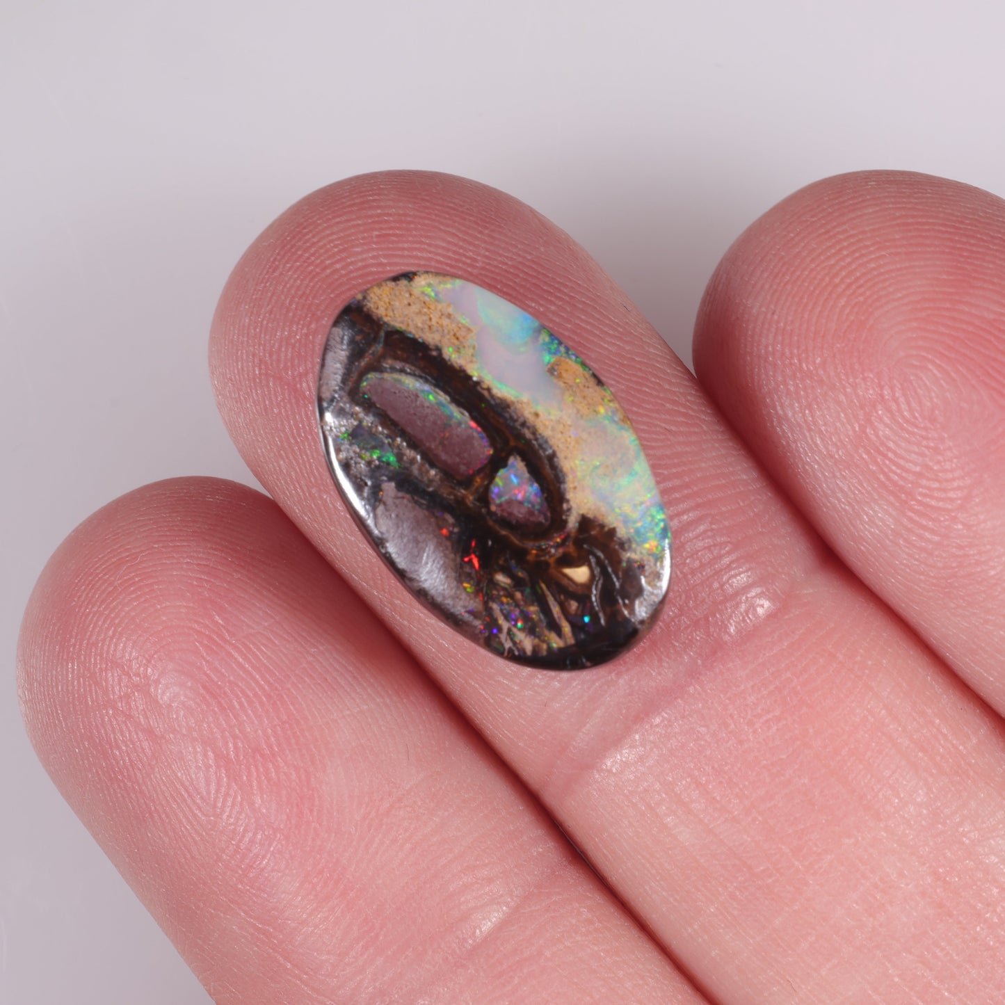 Boulder Opal 9.37 cts 37053