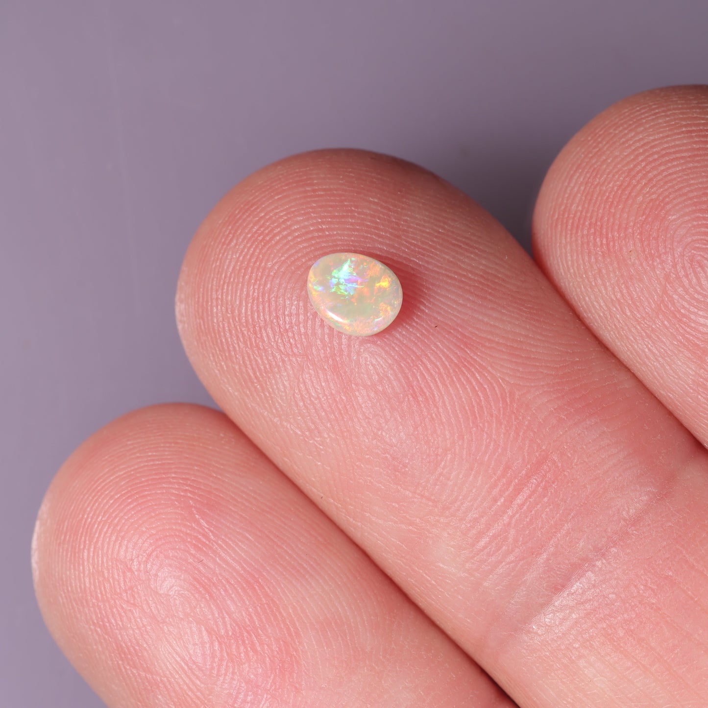 Coober Pedy White Opal 0.2 cts 37456