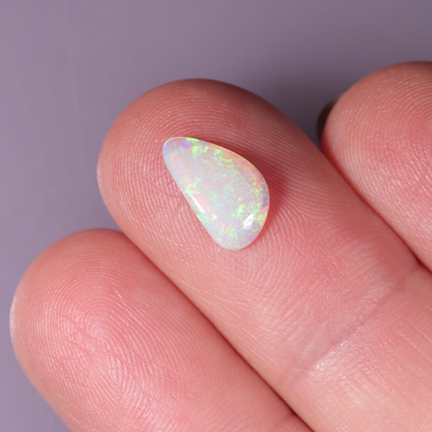 Coober Pedy White Opal 0.91 cts 37476