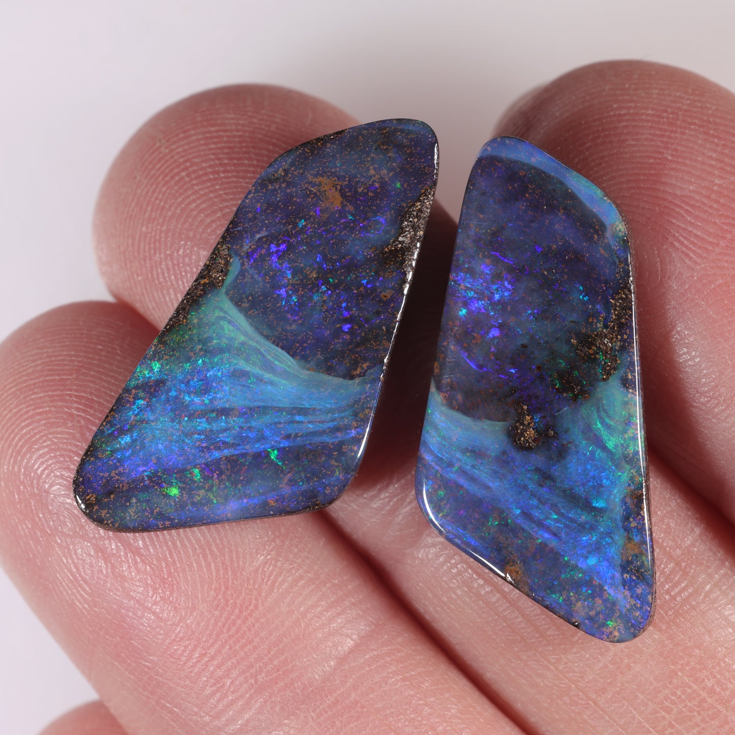 Boulder Opal Pair 20.46 cts 38366