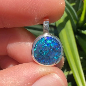 Lightning Ridge Pendant 4.06 cts 36627