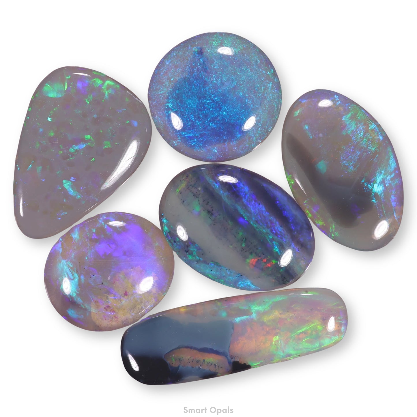 Lightning Ridge Opal Set 3.66cts 32099