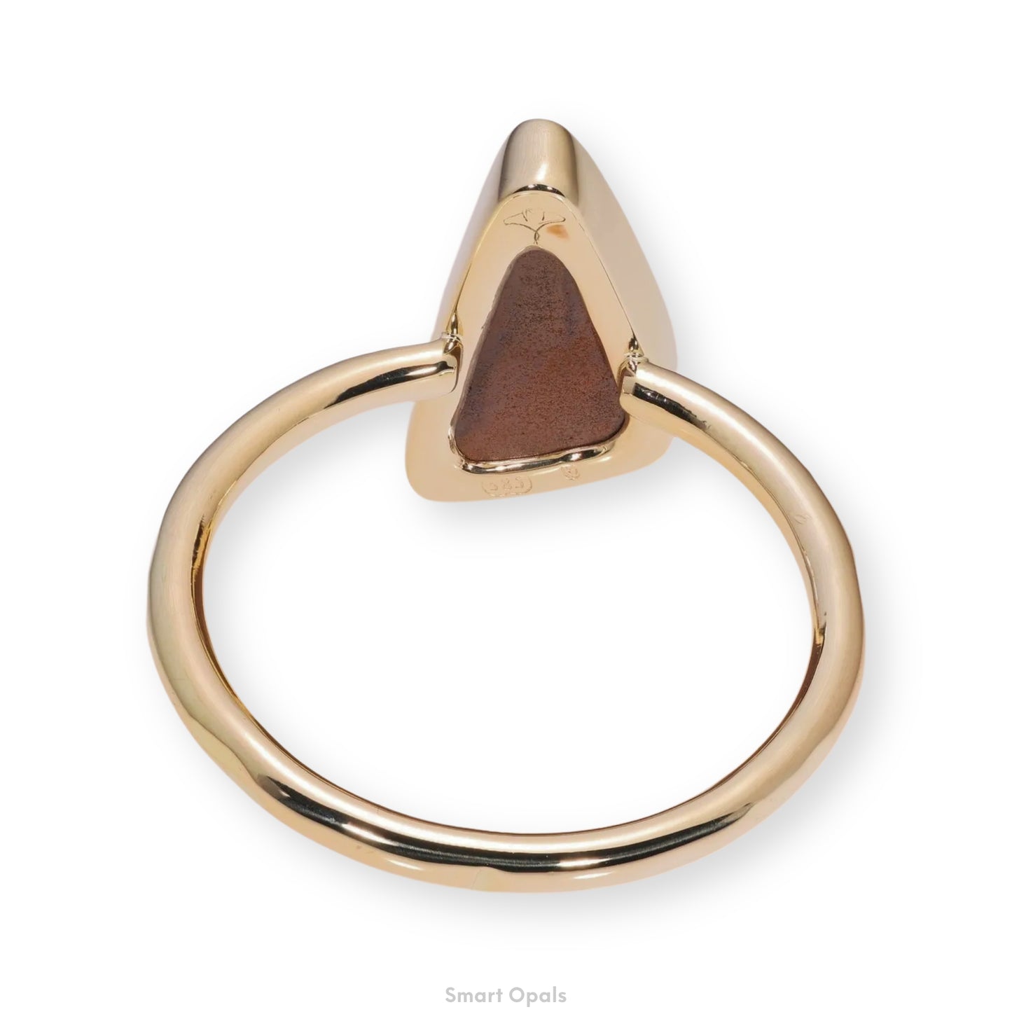 Atoll Boulder Opal 14K Gold Ring 27239