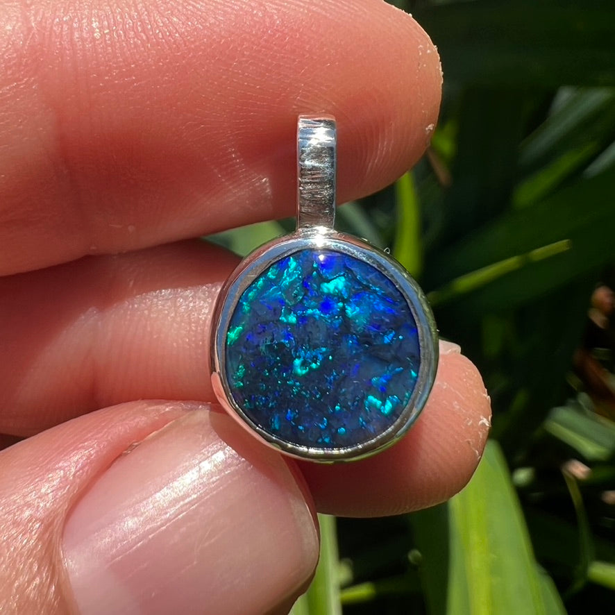 Lightning Ridge Pendant 4.06 cts 36627