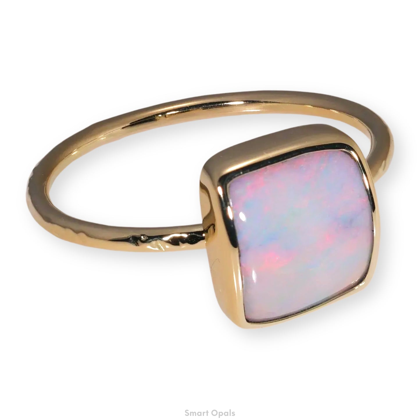 Atoll Boulder Opal 14K Gold Ring 27237