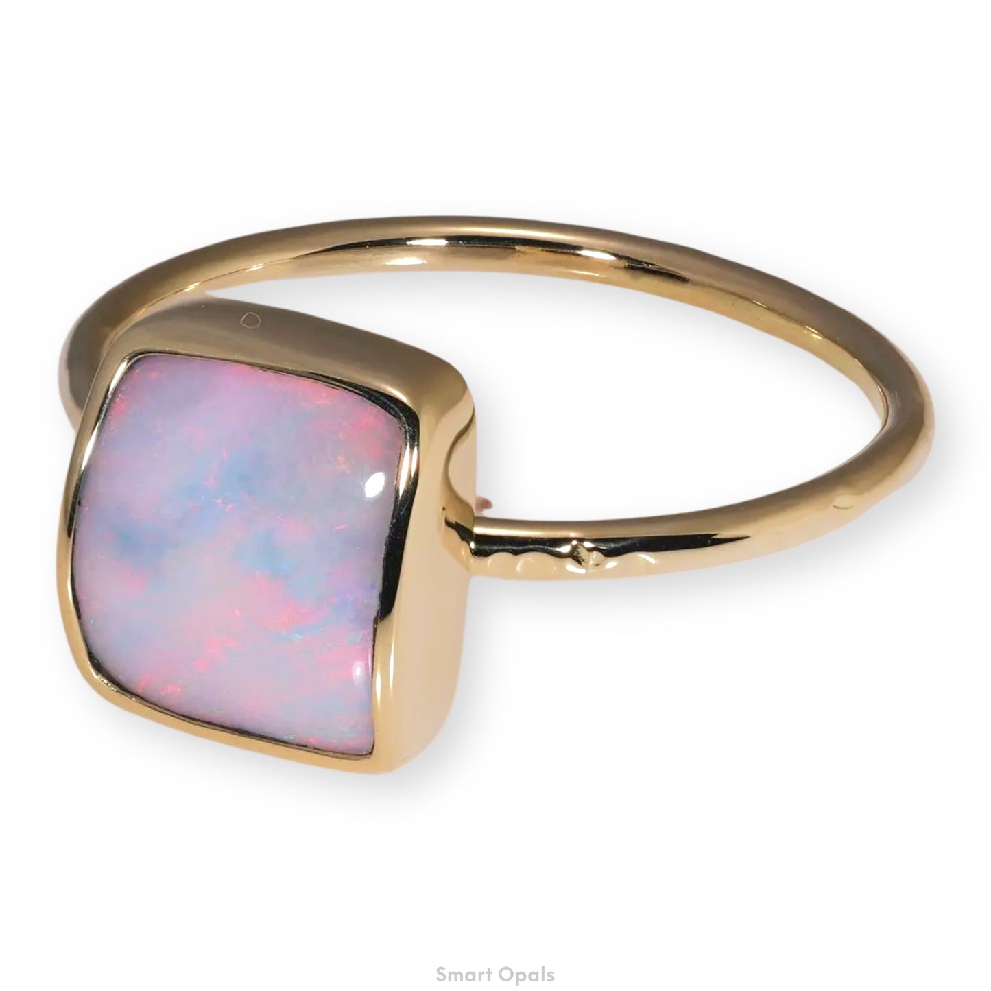 Atoll Boulder Opal 14K Gold Ring 27237