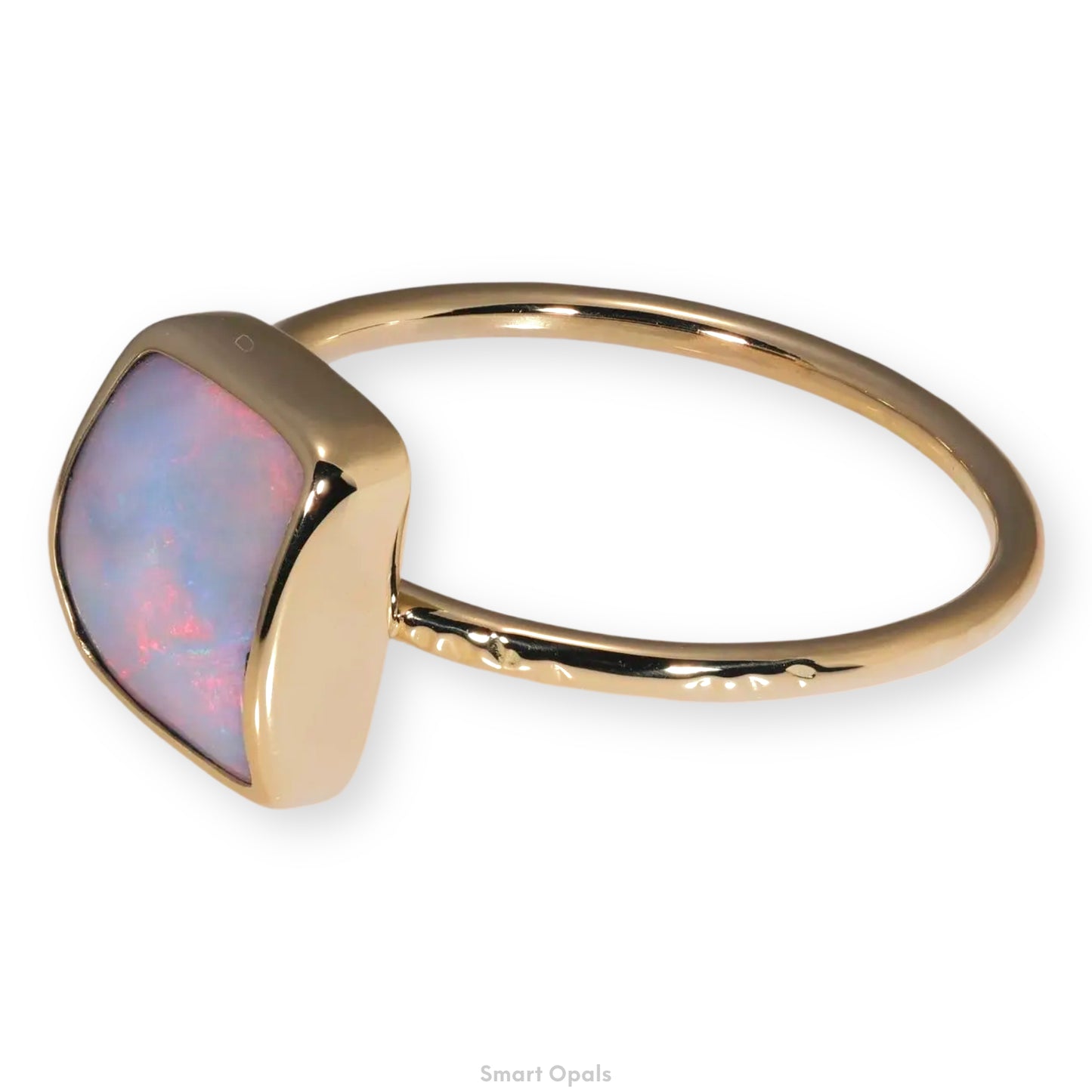 Atoll Boulder Opal 14K Gold Ring 27237