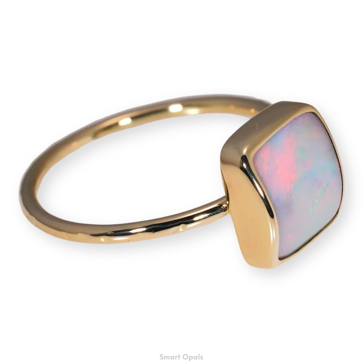 Atoll Boulder Opal 14K Gold Ring 27237