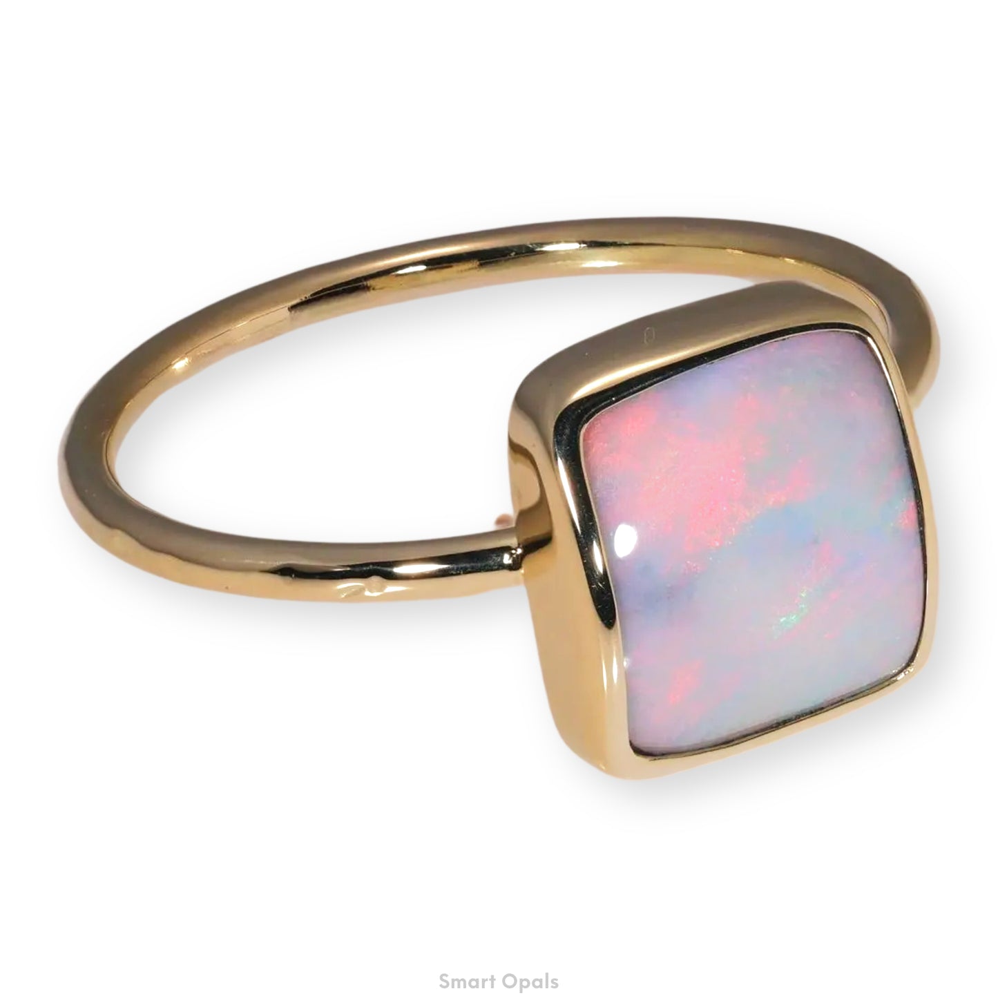 Atoll Boulder Opal 14K Gold Ring 27237