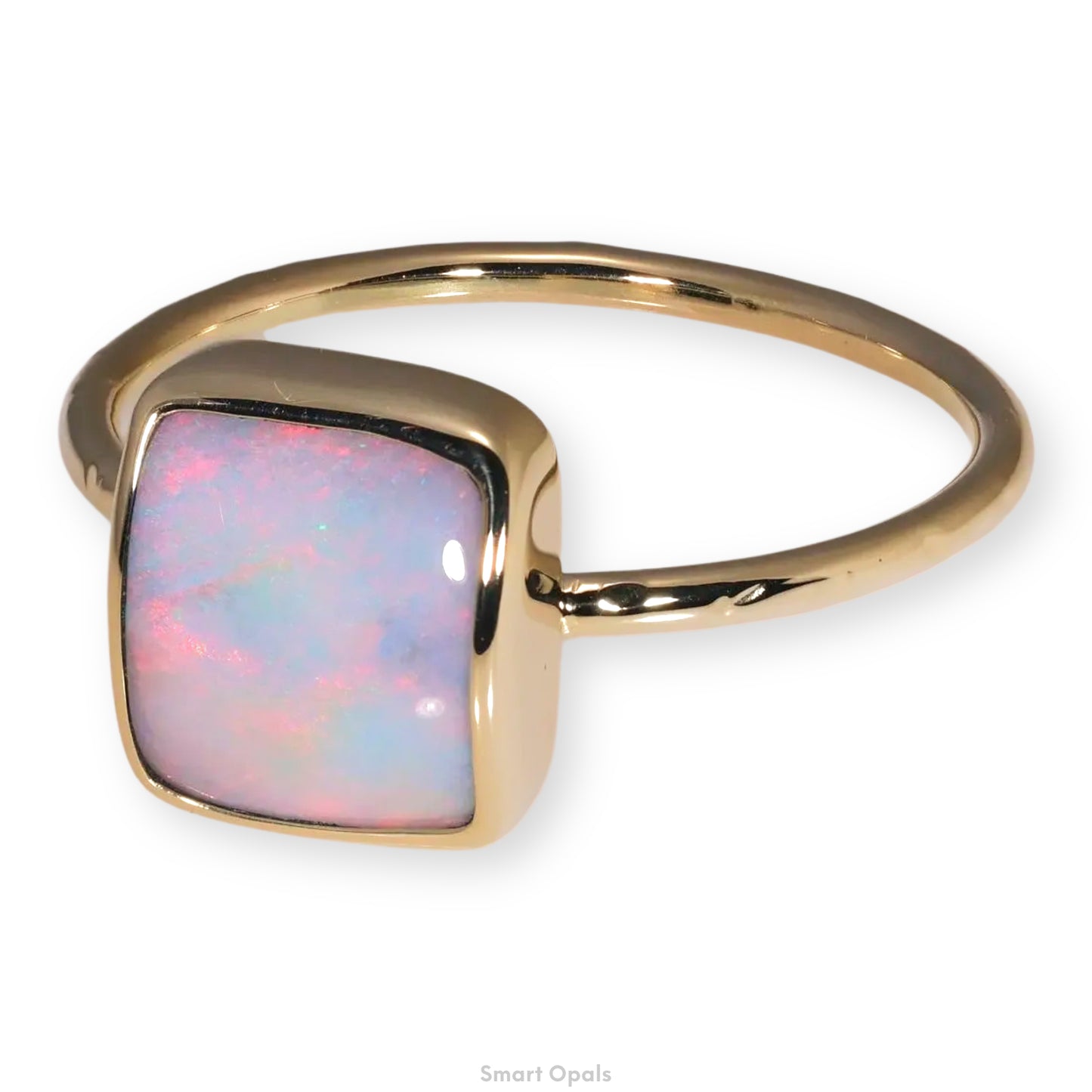 Atoll Boulder Opal 14K Gold Ring 27237