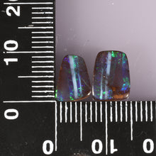 Load image into Gallery viewer, Boulder Opal Set 4.23cts 21213
