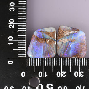 Boulder Opal Pair 21.14cts 21621