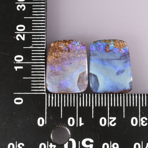 Boulder Opal Pair 14.96cts 21617