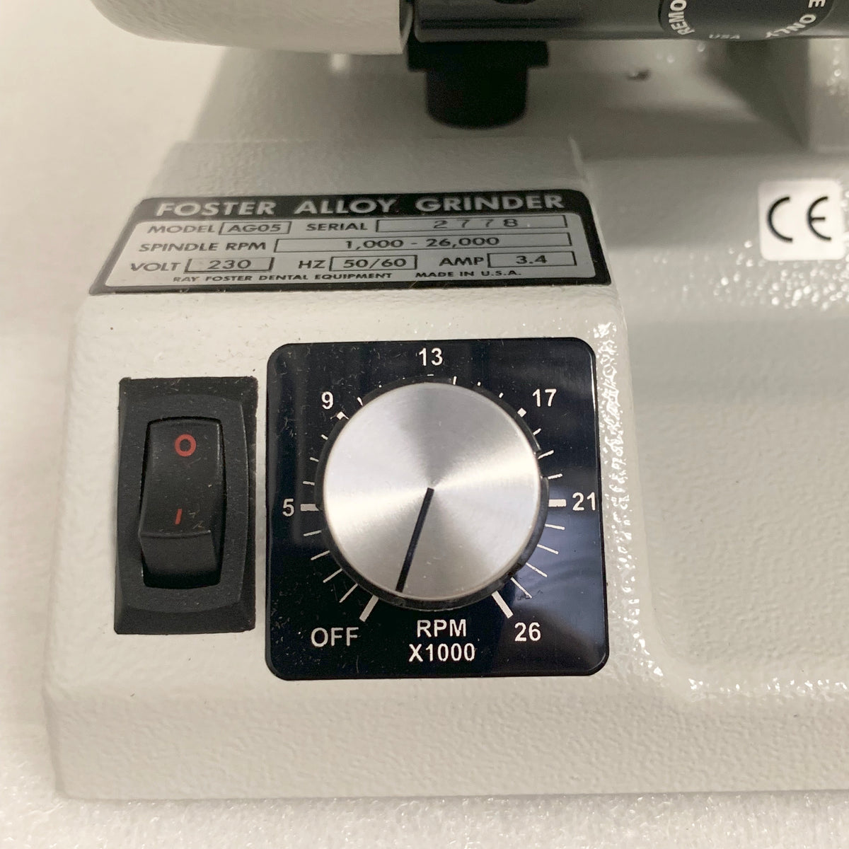 Ray Foster High Speed Dental Grinder - 230 Volt (Australia)