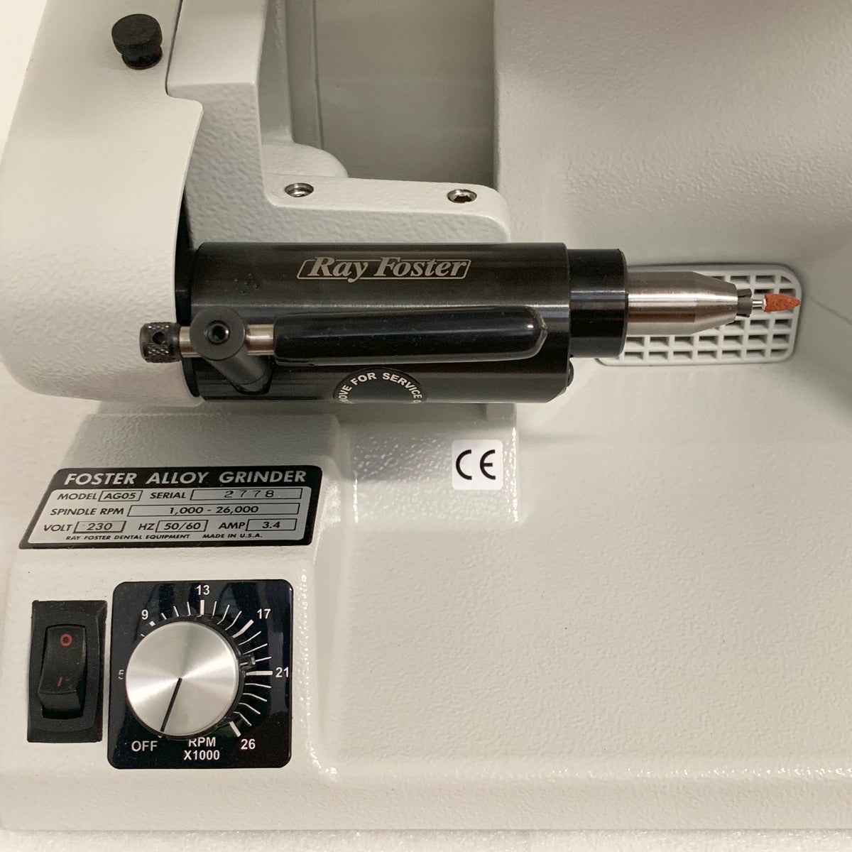 Ray Foster High Speed Dental Grinder - 230 Volt (Australia)