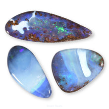 Load image into Gallery viewer, Boulder Opal Set 10.70cts 17480

